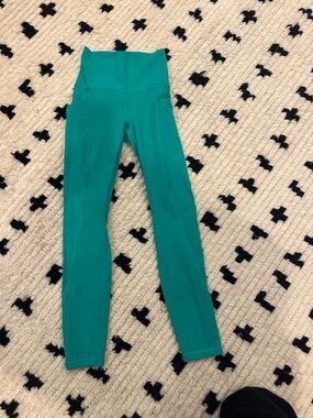 lululemon athletica Teal High-Rise Leggings